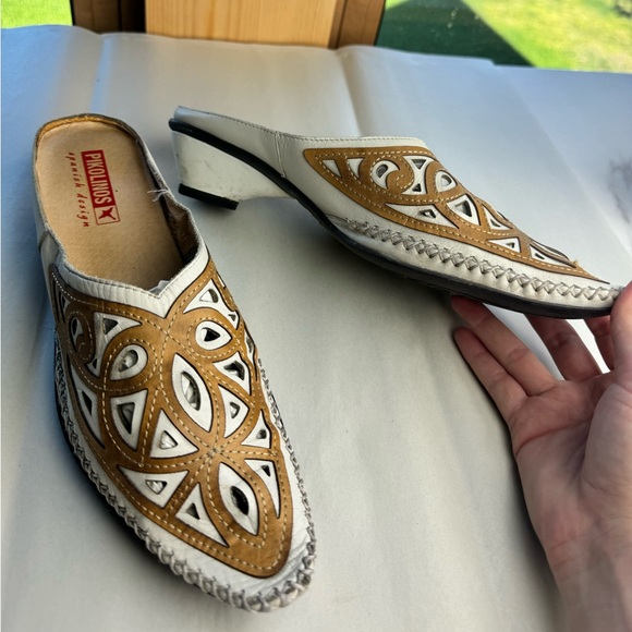 Pikolinos Spanish Design Mules Heels - Picture 5 of 6